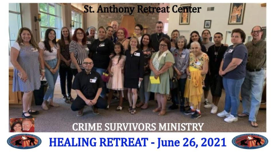 Photo of participants in a Healing Retreat in the Diocese of Fresno on June 26, 2021