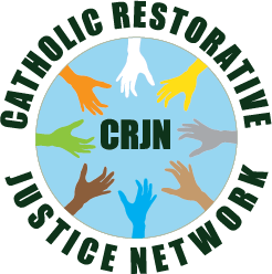 CRJN logo blue center