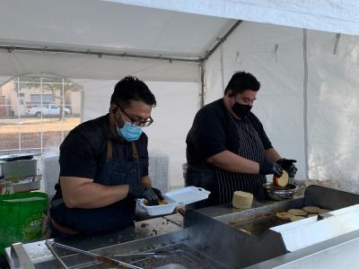 Deacon Fidel Carrillo, Catholic Chaplain at the Northern California Youth Correctional Center (NCYCC) along with seven volunteers served 5,012 tacos to 440 youth and 783 staff. 